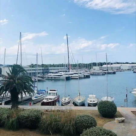Appartement Cosy Vue Sur Le Port Canet-en-Roussillon Esterno foto